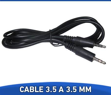 CABLE 3.5 MM. A 3.5 MM. - Paris Distribuciones