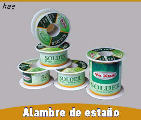 ALAMBRE DE ESTAÑO PARA SOLDAR - Paris Distribuciones