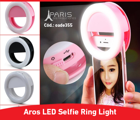 Aro led selfie Paris Distribuciones